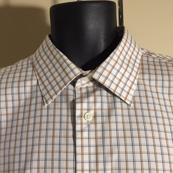 PRONTO-UOMO Men’s Dress Shirt Size 17 Neck 34/35 - Picture 2 of 10
